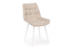 Миниатюра фото стул на металлокаркасе woodville челси к бежевый (zd 210) / белый np 632474 | 220svet.ru