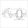 Миниатюра фото соединитель г-образный встраиваемый novotech shino 135217 | 220svet.ru