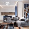 Миниатюра фото потолочная светодиодная люстра escada gentle 10287/3led | 220svet.ru