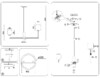 Миниатюра фото потолочная люстра на штанге  ambrella light heigh light  lh53015 | 220svet.ru