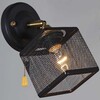 Миниатюра фото бра reluce 60660-0.2-01 bk+cop | 220svet.ru