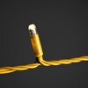 Миниатюра фото гирлянда нить 10м тепло-белая 220в провод золотой ip65 ltc eco100-2-2ww | 220svet.ru