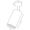 Миниатюра фото трековый однофазный светильник arte lamp ridge a1518pl-1bk | 220svet.ru