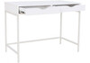 Миниатюра фото письменный стол woodville дейл белый шелк 619413 | 220svet.ru