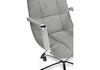 Миниатюра фото компьютерное кресло woodville cradle шенилл серый 15926 | 220svet.ru