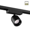 Миниатюра фото светильник светодиодный однофазный трехжильный трековый novotech solette 359807 черный | 220svet.ru