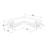 Миниатюра фото коннектор угловой для шинопровода elektrostandard slim magnetic 85124/00 a062151 | 220svet.ru