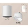 Миниатюра фото комплект накладного светильника ambrella light techno spot xs7421026 swh/fr белый песок/белый матовый (c7421, n7175) | 220svet.ru
