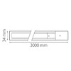 Миниатюра фото шинопровод однофазный lightstar barra 502038 | 220svet.ru