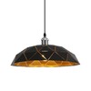 Миниатюра фото подвесной светильник lumina deco grosetto ldp 8039-400 bk+chr | 220svet.ru