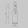 Миниатюра фото трековый магнитный светильник maytoni focus led tr144-1-12w4k-w-pt | 220svet.ru