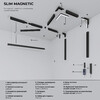 Миниатюра фото трековый магнитный светильник 24вт 4200k elektrostandard slim magnetic 85031/01 | 220svet.ru