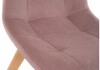 Миниатюра фото стул деревянный filip light purple / wood | 220svet.ru