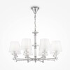 Миниатюра фото подвесная люстра maytoni riverside mod018pl-08ch | 220svet.ru