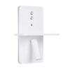 Миниатюра фото спот с выключателем на корпусе arte lamp bess a7453ap-1wh | 220svet.ru