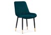 Миниатюра фото стул seda 1 green / gold / black | 220svet.ru
