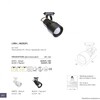 Миниатюра фото трековый однофазный светильник arte lamp a6252pl-1bk | 220svet.ru