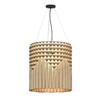 Миниатюра фото люстра подвесная inodesign macrame halo 44.70100 | 220svet.ru