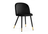Миниатюра фото обеденная группа woodville миано black / gold 579062 | 220svet.ru