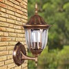 Миниатюра фото уличный настенный светильник reluce 00867-0.2-001w bkg | 220svet.ru