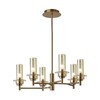 Миниатюра фото потолочная люстра на штанге lumion madonna 6554/6c бронза | 220svet.ru