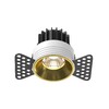 Миниатюра фото встраиваемый светодиодный светильник maytoni round dl058-7w4k-trs-bs | 220svet.ru