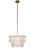 Миниатюра фото подвесная люстра indigo 12013/6r brass v000058 | 220svet.ru