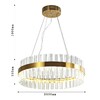 Миниатюра фото подвесная люстра favourite placerat 4012-5p | 220svet.ru