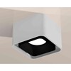 Миниатюра фото комплект накладного светильника ambrella light techno spot xs7832002 swh/sbk белый песок/черный песок (c7832, n7702) | 220svet.ru