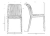 Миниатюра фото набор 2 шт стул обеденный dobrin walter lmzl-pp776-n2_p_b-03-13396 | 220svet.ru