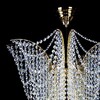 Миниатюра фото каскадная люстра artglass melanie dia 550x1000 ce | 220svet.ru
