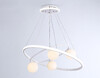 Миниатюра фото подвесная светодиодная люстра с пультом ду ambrella light comfort fl66321 | 220svet.ru