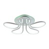 Миниатюра фото потолочная светодиодная люстра profit light 6009/5 wht | 220svet.ru