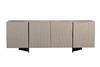 Миниатюра фото комод с мраморной столешницей серый garda decor 58db-21636 | 220svet.ru