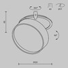 Миниатюра фото встраиваемый светодиодный спот maytoni onda dl024-18w4k-b | 220svet.ru