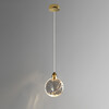 Миниатюра фото подвесной светодиодный светильник delight collection colvin mt9176-1hb titanium gold  | 220svet.ru