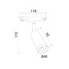 Миниатюра фото трековый магнитный светодиодный светильник elektrostandard 85507/01 a061300 | 220svet.ru