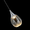 Миниатюра фото подвесной ссветодиодный светильник delight collection md24001004-1a chrome/clear | 220svet.ru