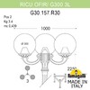 Миниатюра фото садово-парковый фонарь fumagalli ricu ofir/g300 3l g30.157.r30.wxe27 | 220svet.ru