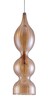 Миниатюра фото подвесной светильник crystal lux iris sp1 b amber | 220svet.ru