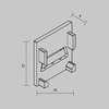 Миниатюра фото заглушки для шинопровода maytoni exility ip o-tr002-ec | 220svet.ru