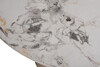 Миниатюра фото стол журнальный круглый керамогранит белый garda decor 76ar-63042 | 220svet.ru