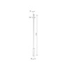 Миниатюра фото настенный светодиодный светильник elektrostandard alto led черный 4000k 40133/led a069820 | 220svet.ru