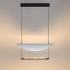 Миниатюра фото подвесной светодиодный светильник odeon light next 7015/20l черный | 220svet.ru