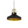 Миниатюра фото подвесной светильник lumina deco voli ldp 8037-350 bk+gd | 220svet.ru