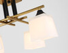 Миниатюра фото потолочная люстра на штанге ambrella light traditional loft tr tr303042/4 cp | 220svet.ru