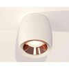 Миниатюра фото комплект накладного светильника ambrella light techno spot xs1141005 swh/ppg белый песок/золото розовое полированное (c1141, n7035) | 220svet.ru