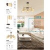Миниатюра фото потолочная люстра lumion karen 3750/5c | 220svet.ru