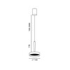 Миниатюра фото подвесной светильник italline it02-025 black 3000k+it02-024 black | 220svet.ru