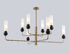 Миниатюра фото потолочная люстра на штанге ambrella light high light lh53264 | 220svet.ru